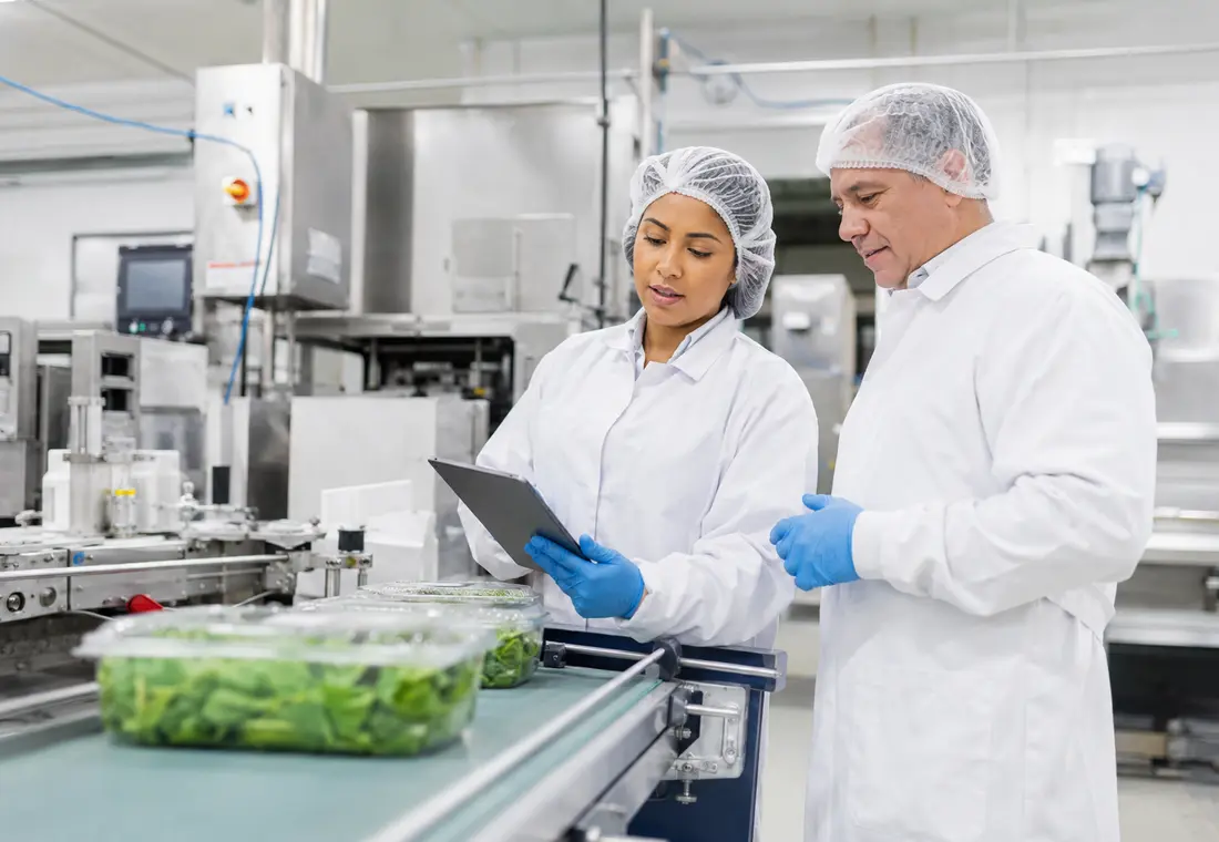 Food safety assessment in a processing facility