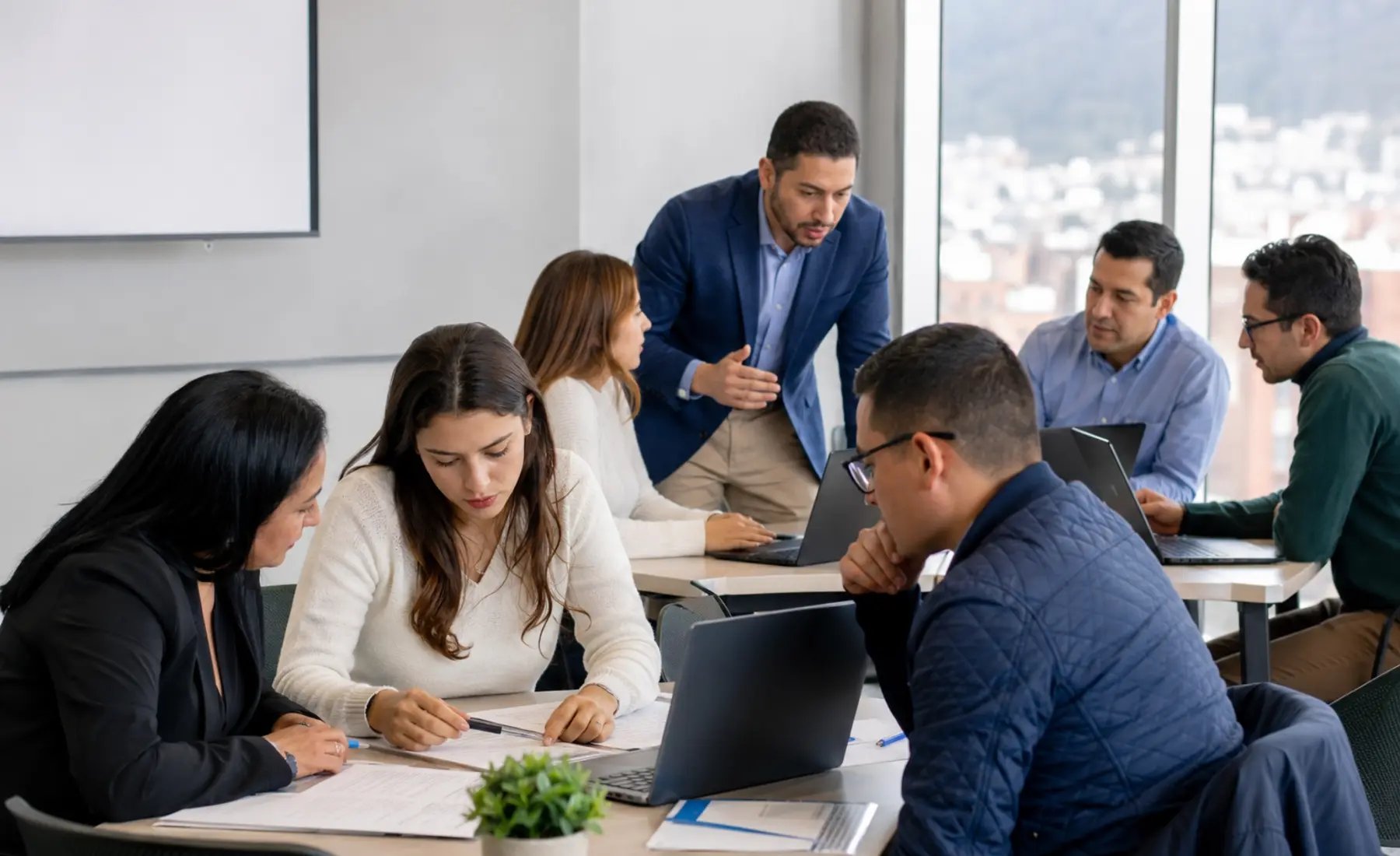 Practical training for management-system teams